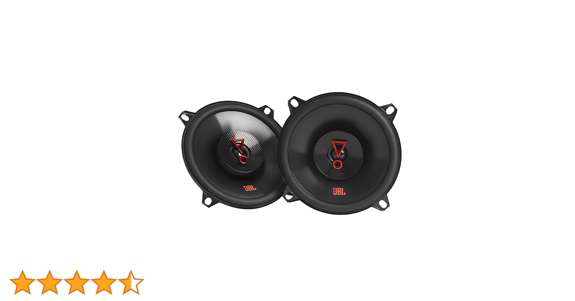 JBL Stage 3527F - 5.25” Two-way car audio speaker, No Grill, Black